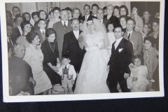 OLD WEDDING PHOTOGRAPH 3 From flea market.