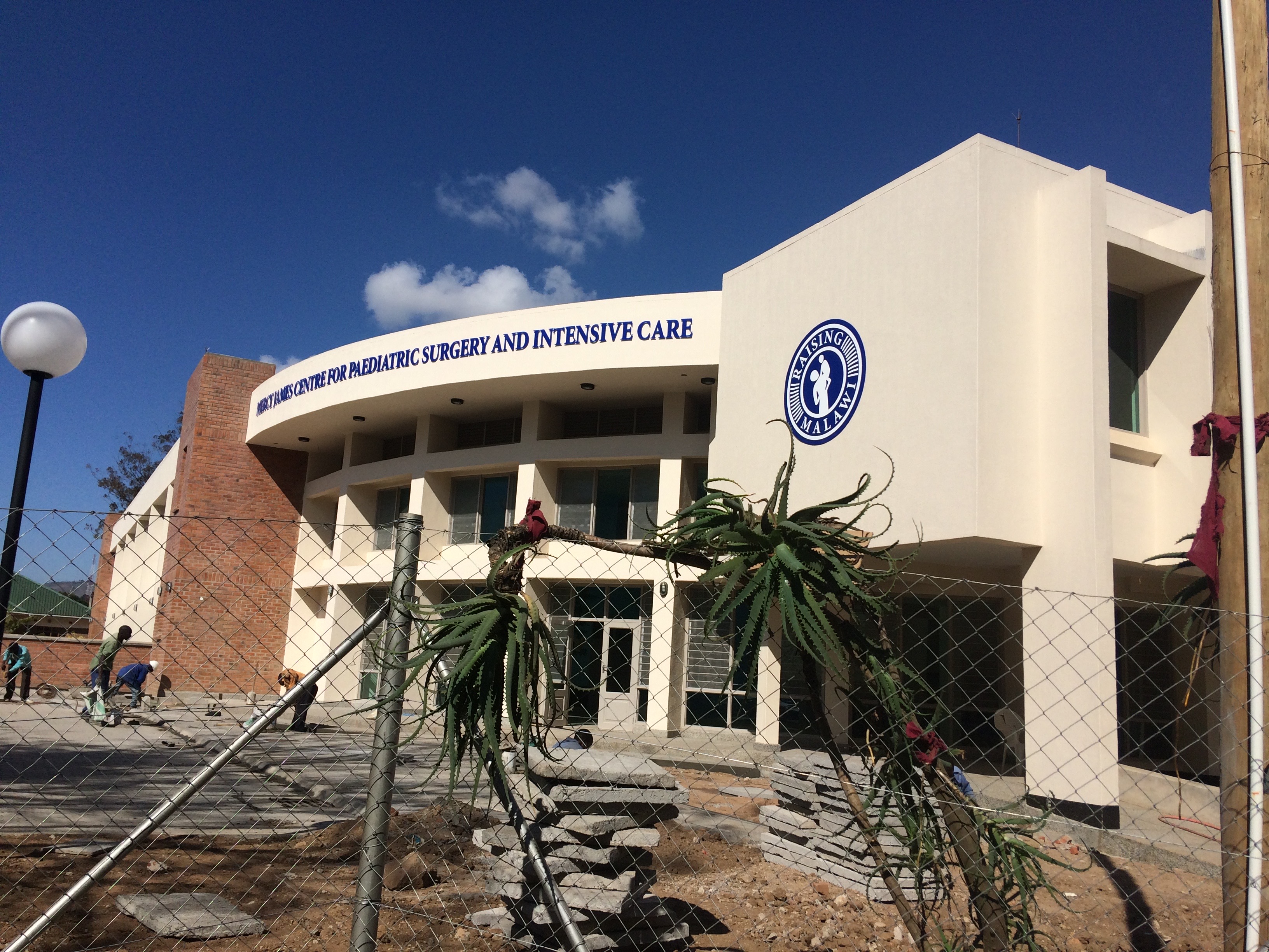 Construction of Mercy James Pediatric and Intensive Care center at Queen Elizabeth Hospital, Blantyre, Malawi